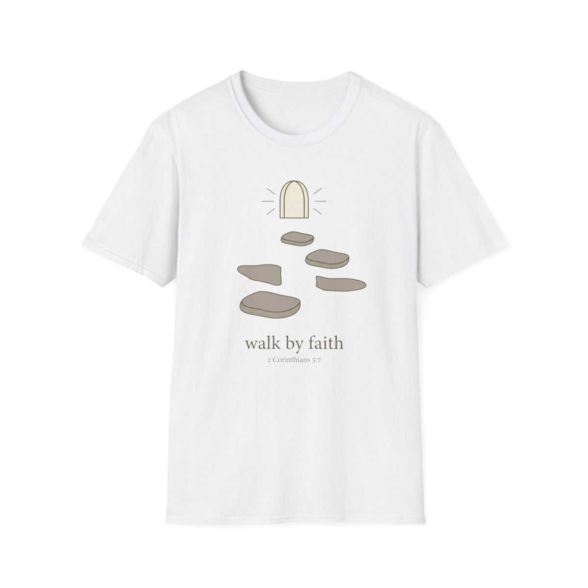 Walk By Faith Stones T-Shirt