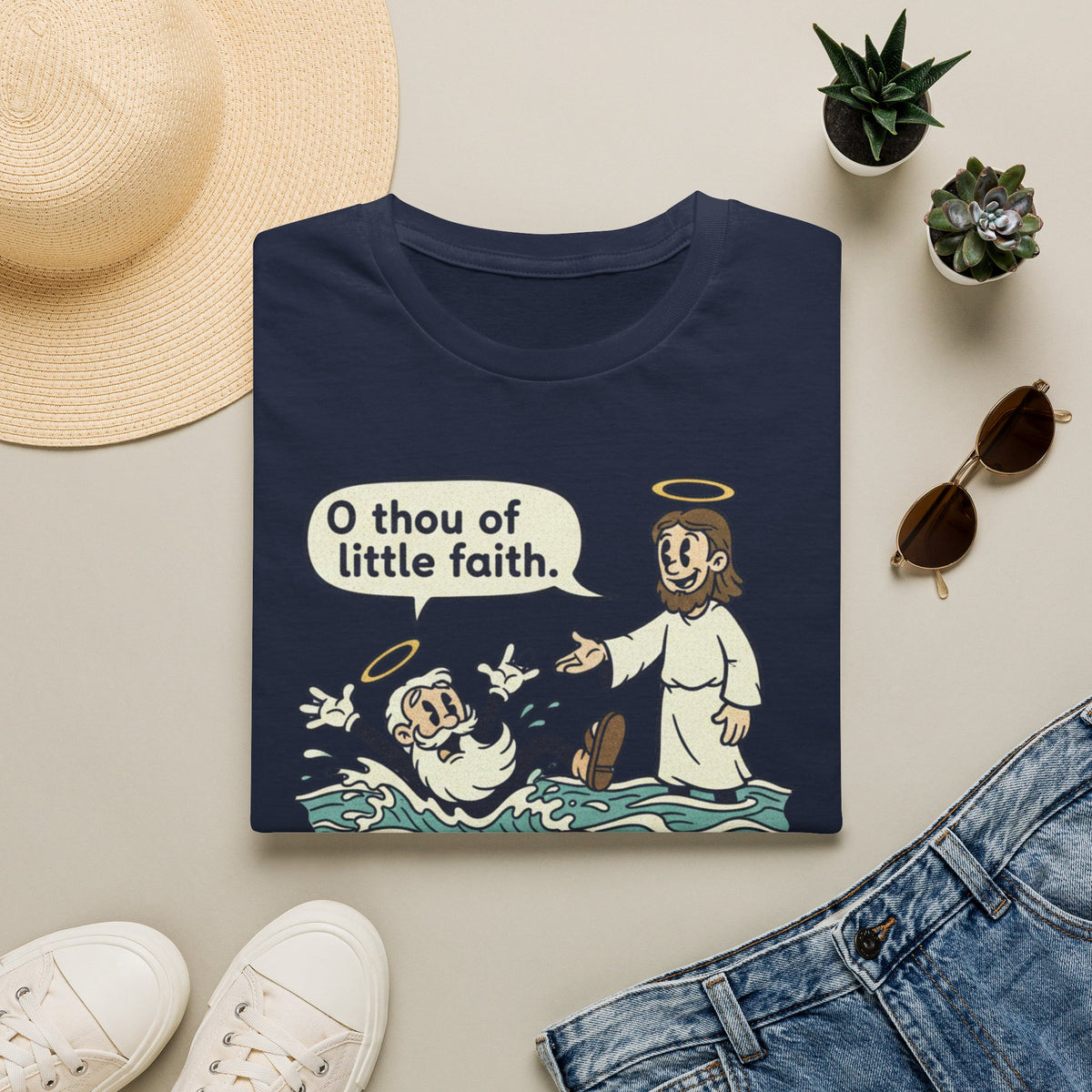 Thou Of Little Faith T-Shirt