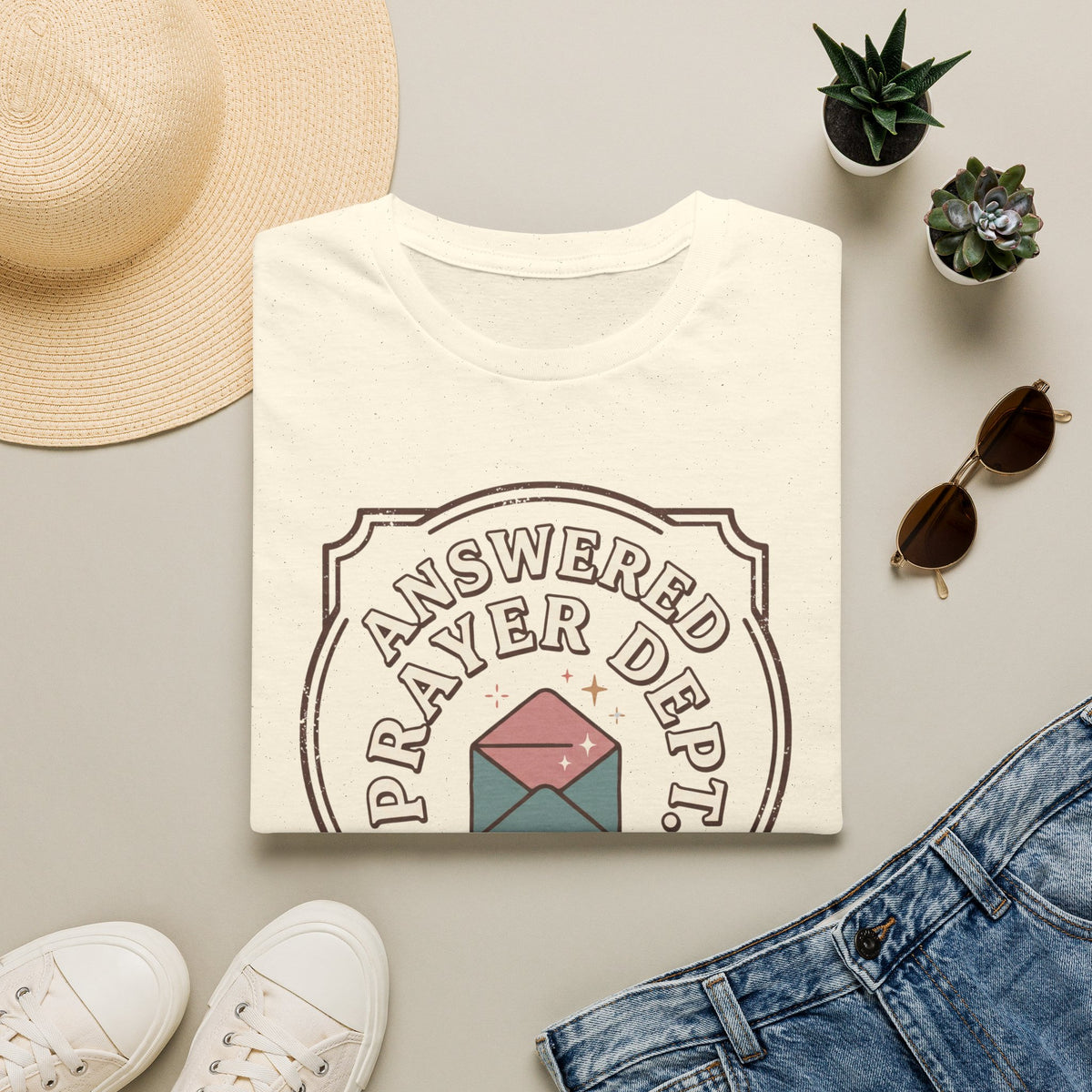 Answered Prayer Dept T-Shirt