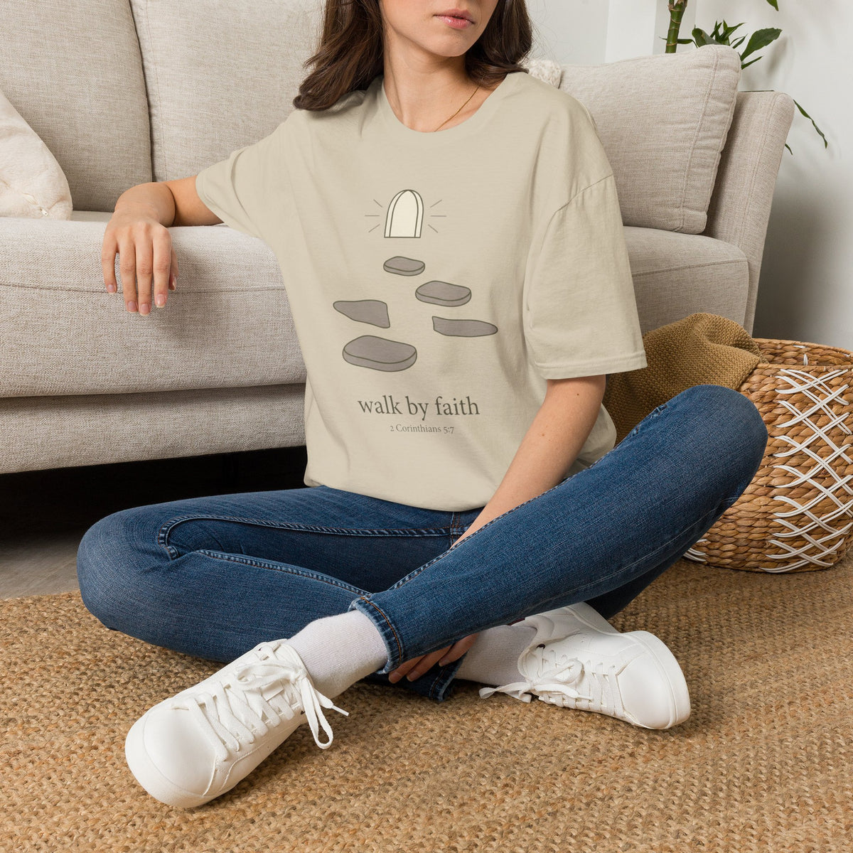 Walk By Faith Stones T-Shirt