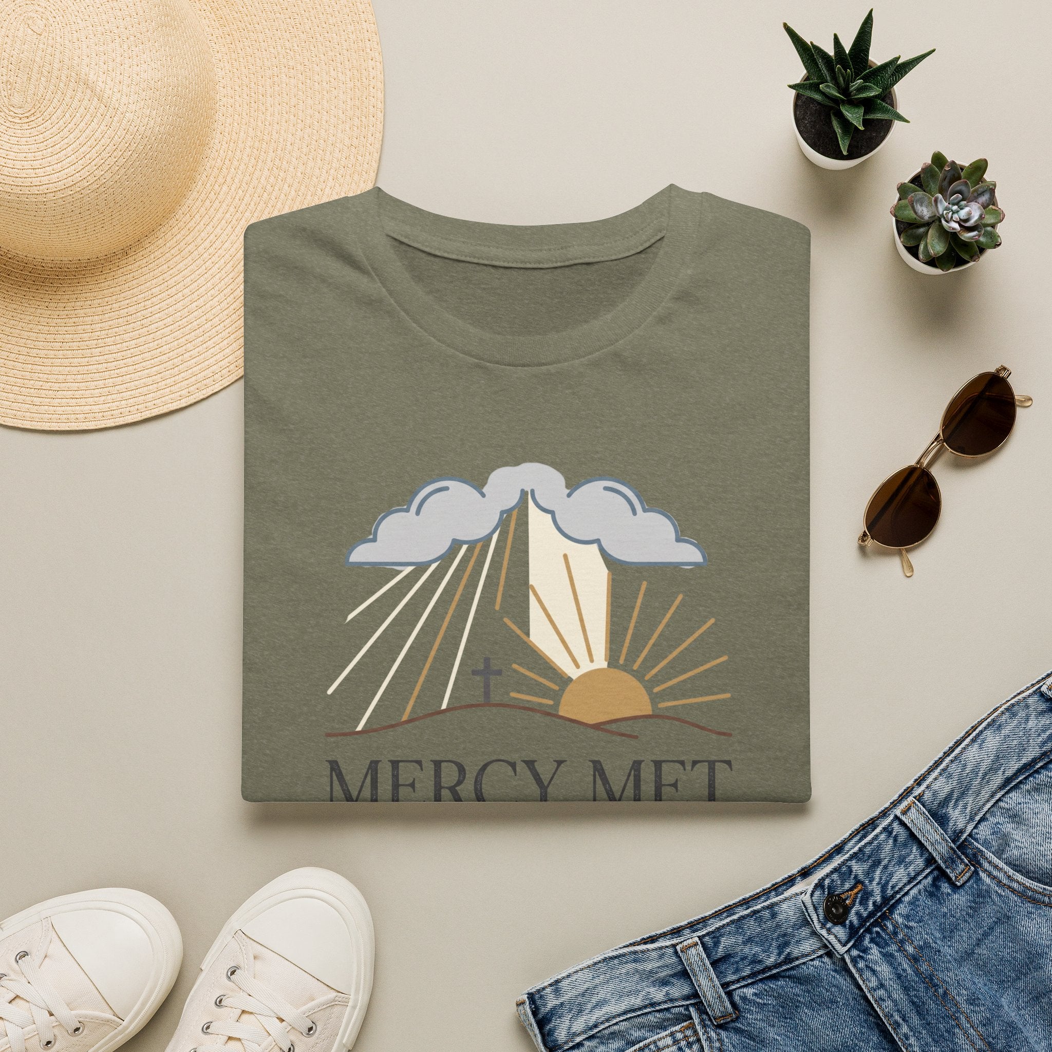 Mercy Met Me There T-Shirt
