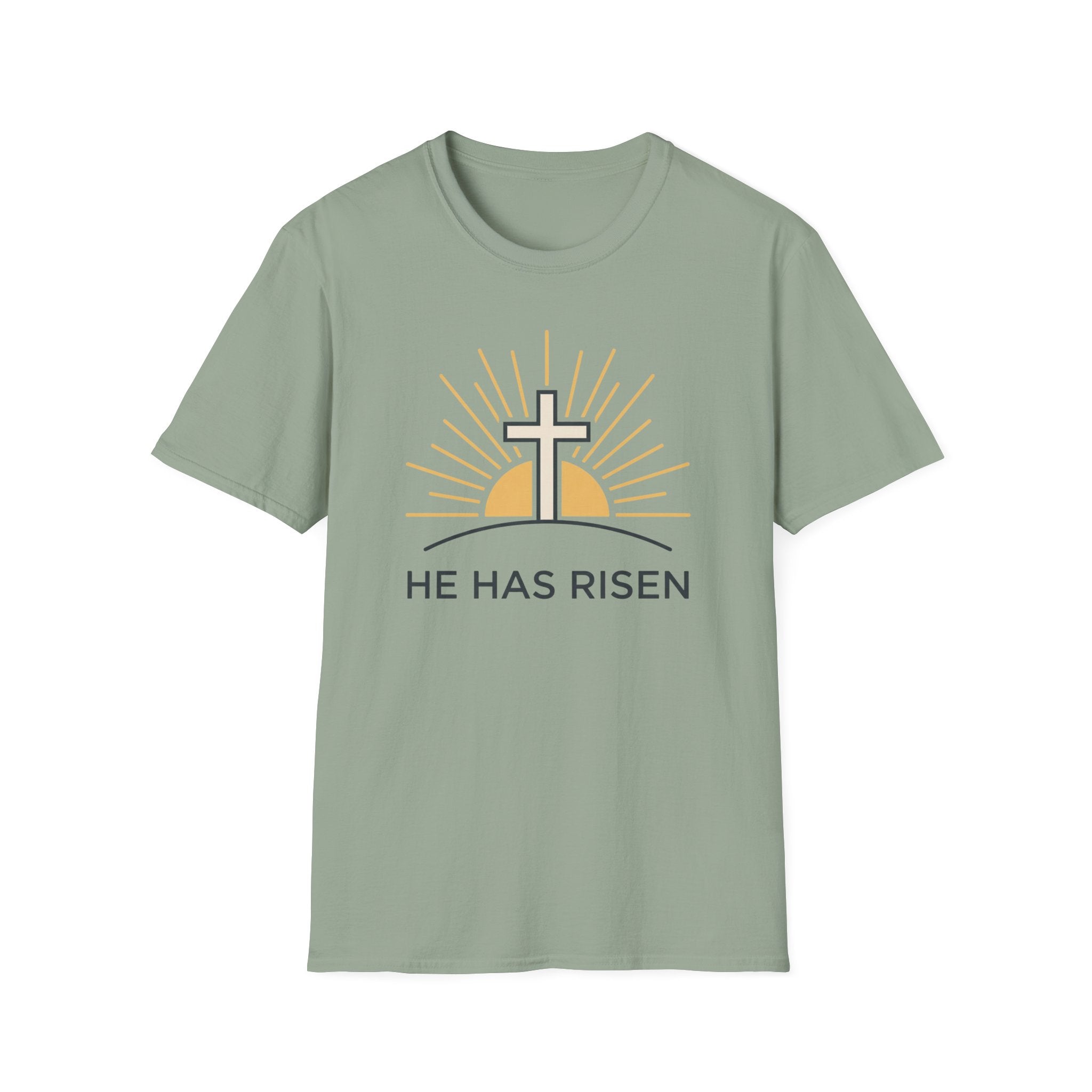 Risen Cross On Hill T-Shirt