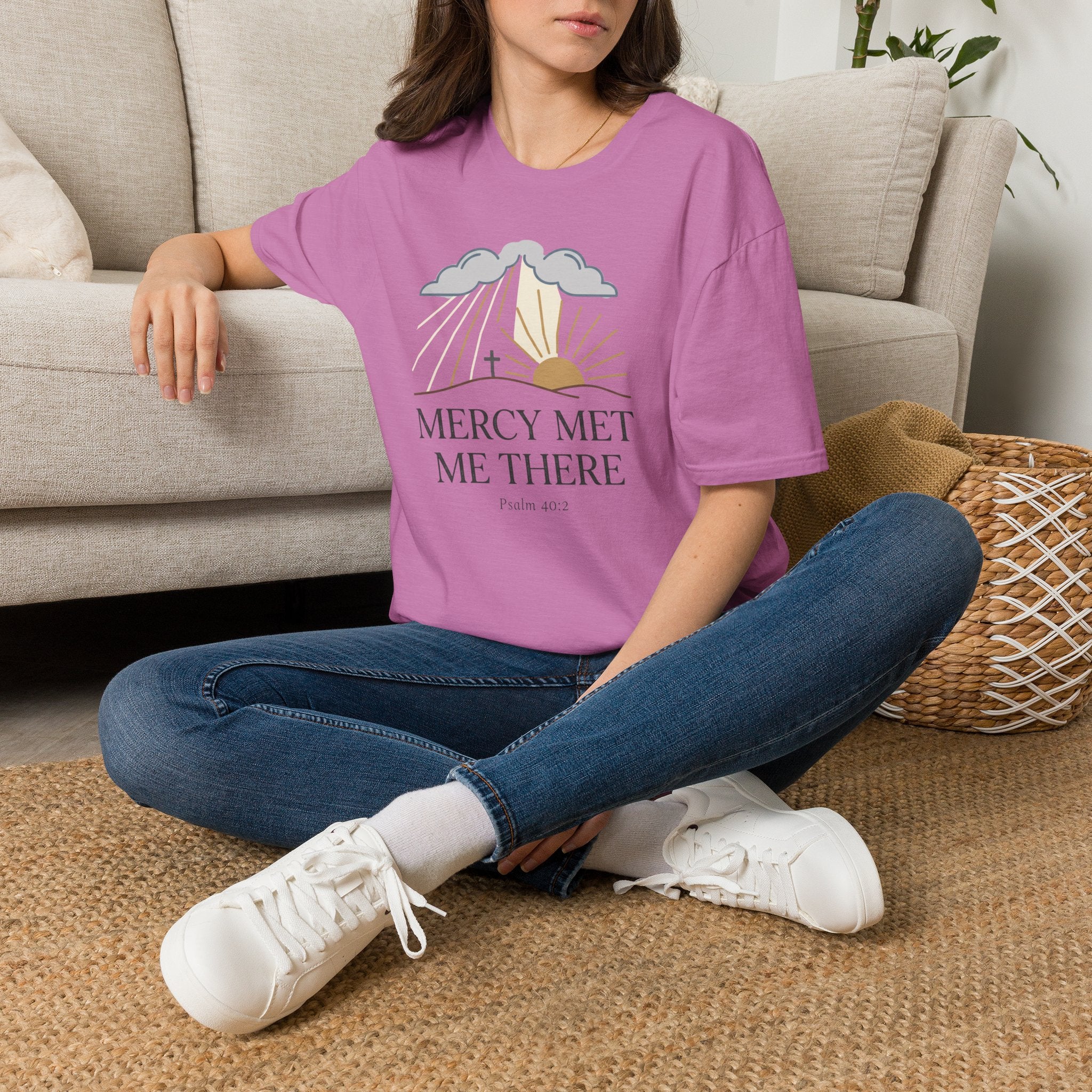 Mercy Met Me There T-Shirt