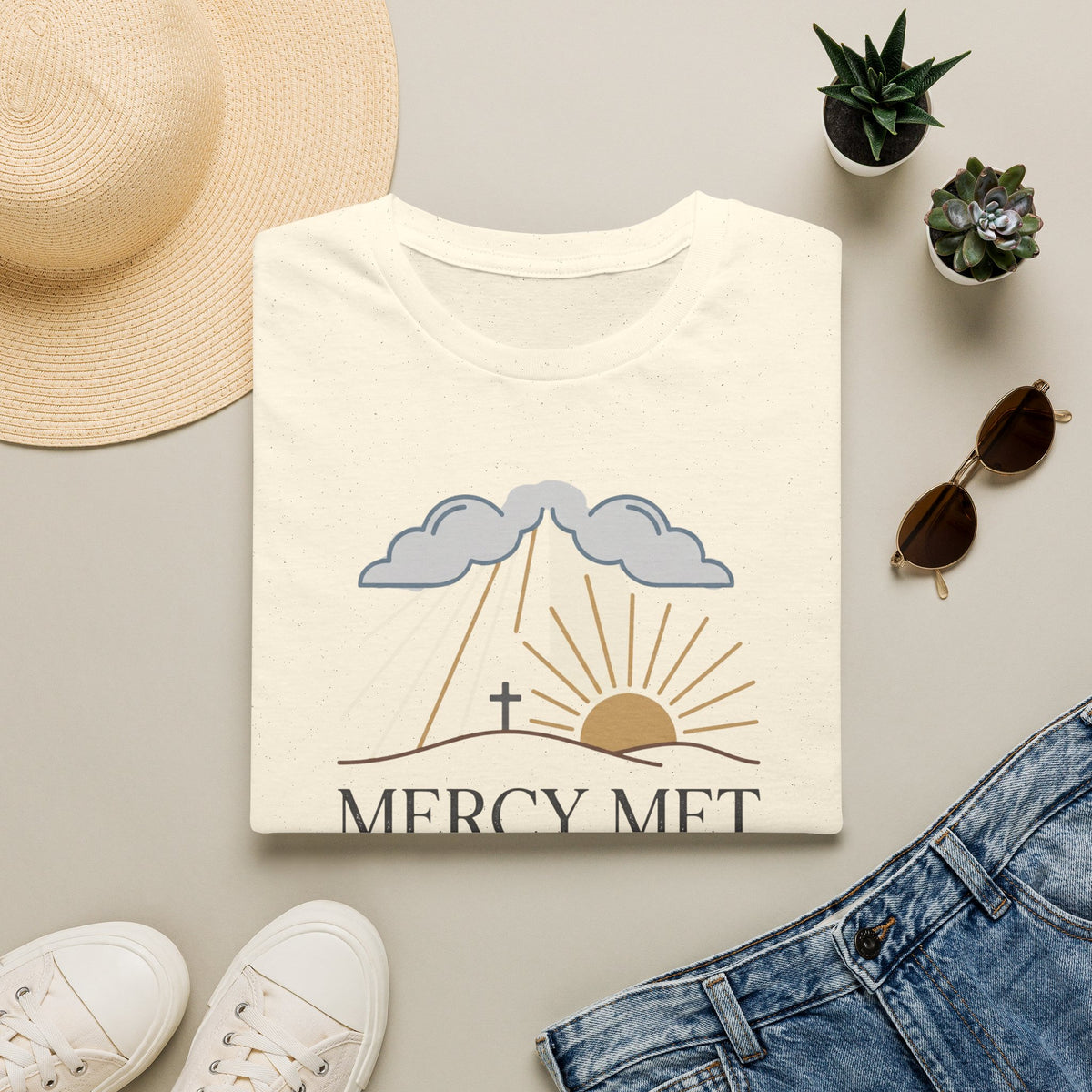 Mercy Met Me There T-Shirt