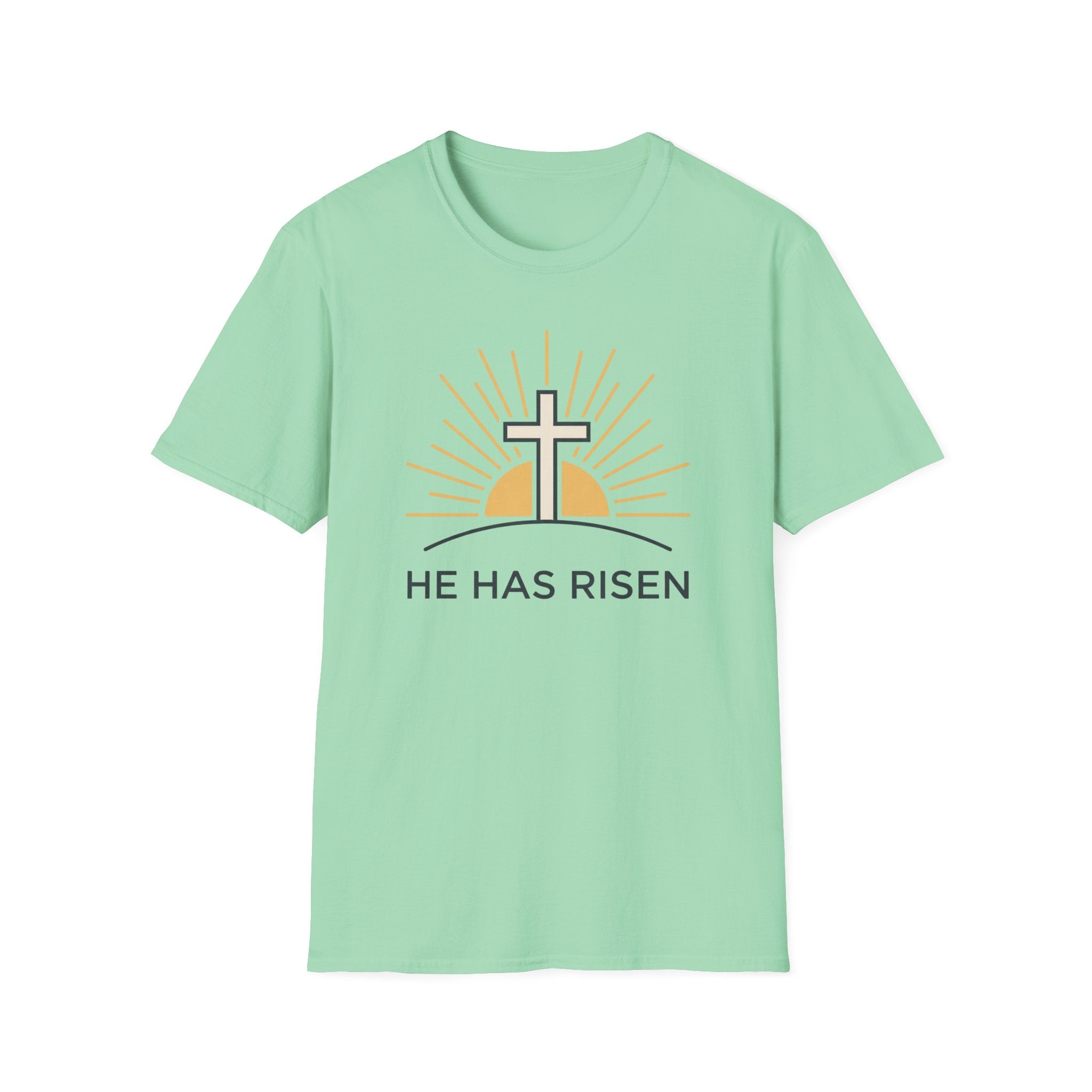 Risen Cross On Hill T-Shirt